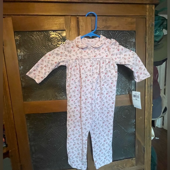 Ralph Lauren Pink Floral One-Piece ~ New with Tags - Picture 1 of 4